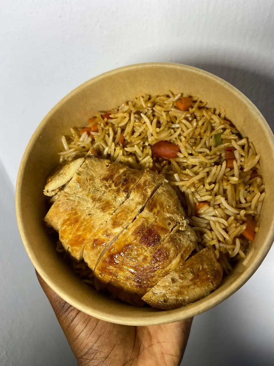 Fried Rice & Mixed Veggies