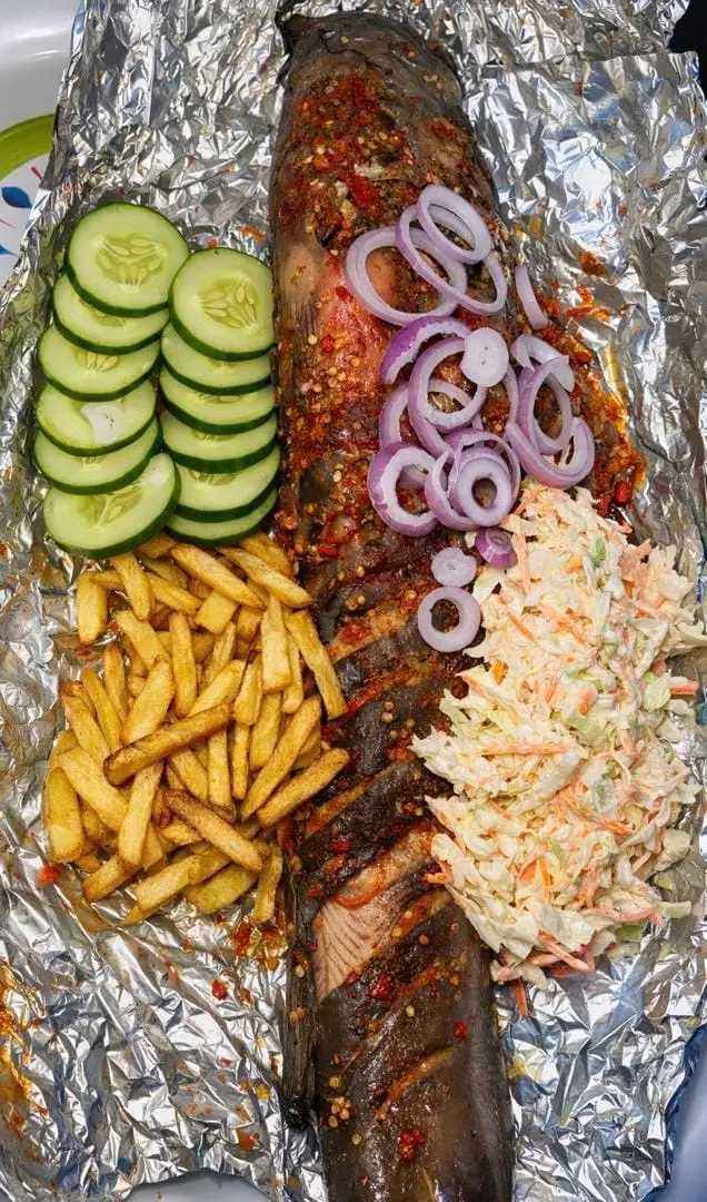 Catfish and chips from the Lean Plan
